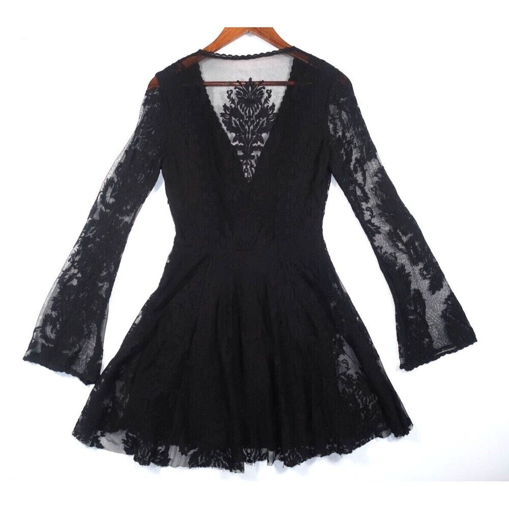 DO NOT BUY Reign Over Me Lace Mini Dress Fit & Flare - Picture 7 of 16